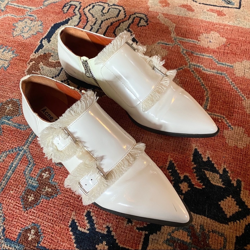 Acne Studios ‘Masca’ Fringe Monk-strap Loafers